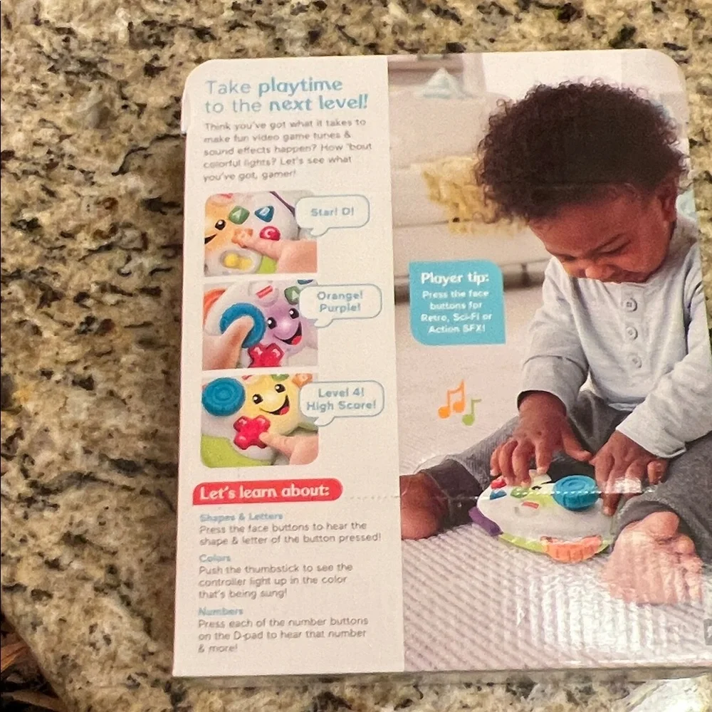 Fisher-Price Laugh & Learn Controller with Red, Green, and Blue - Picture 2 of 4